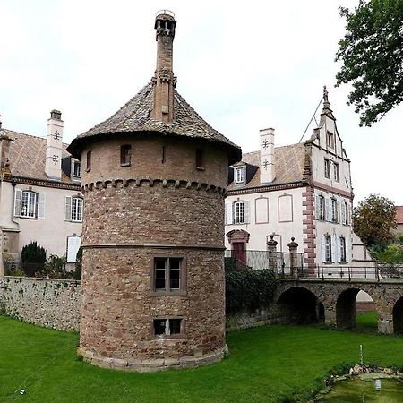 Le Chateau D'Osthoffen Bagian luar foto