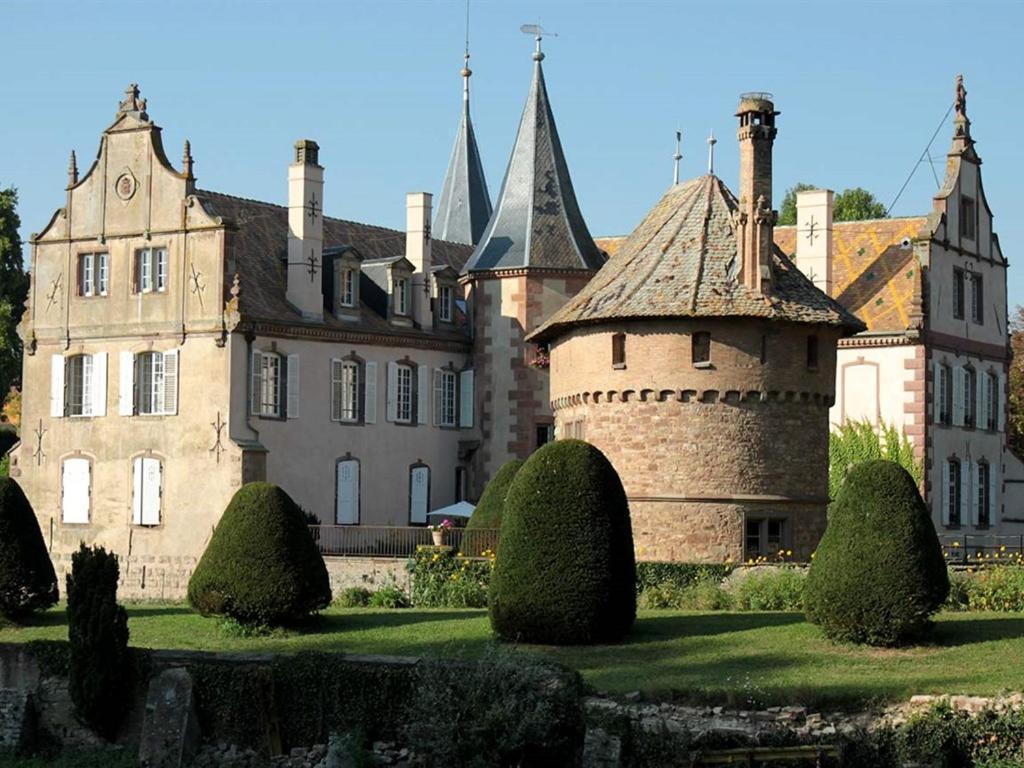 Le Chateau D'Osthoffen Bagian luar foto
