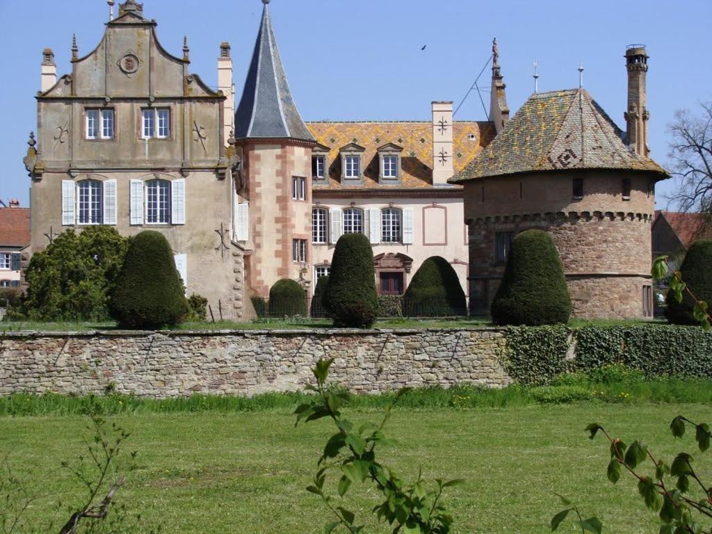 Le Chateau D'Osthoffen Bagian luar foto
