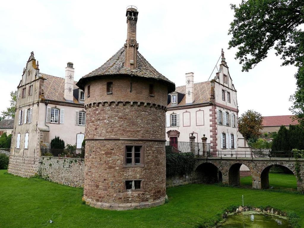 Le Chateau D'Osthoffen Bagian luar foto