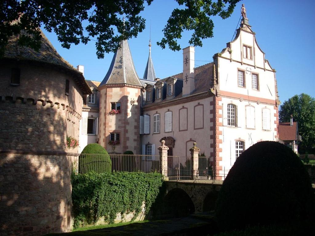 Le Chateau D'Osthoffen Bagian luar foto