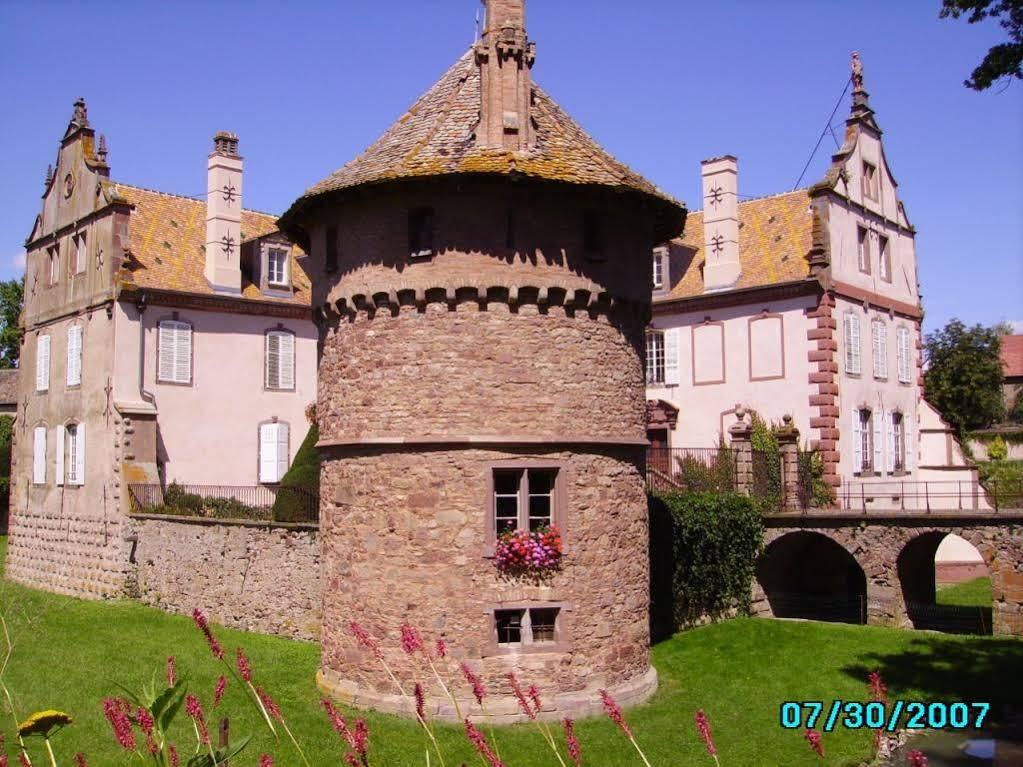 Le Chateau D'Osthoffen Bagian luar foto